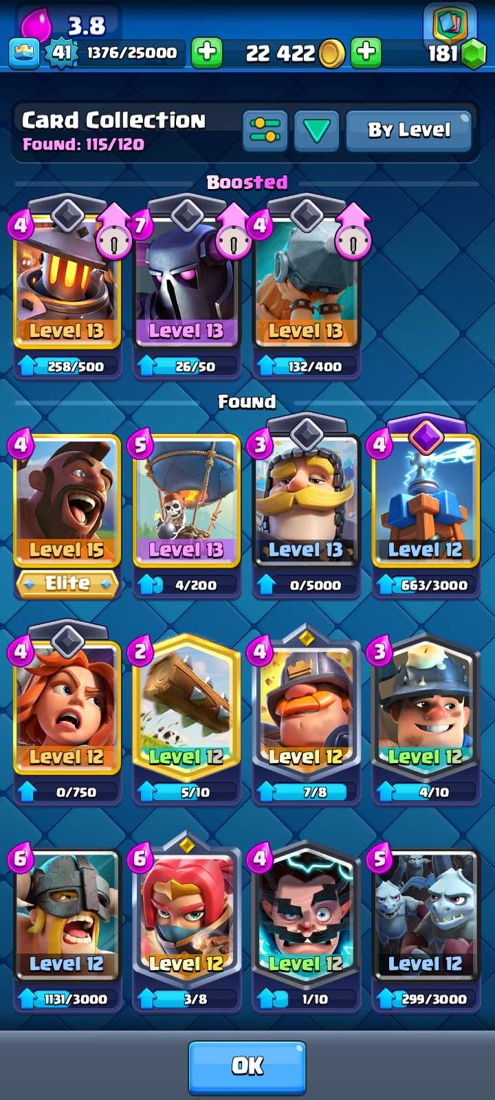 продажа аккаунта к игре Clash Royale